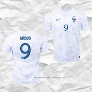 Camiseta Segunda Francia Jugador Giroud 2022