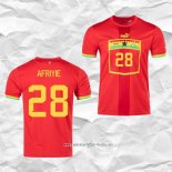 Camiseta Segunda Ghana Jugador Afriyie 2022