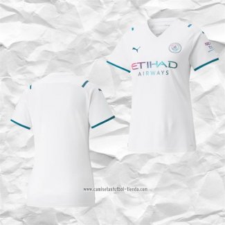 Camiseta Segunda Manchester City 2021 2022 Mujer