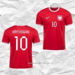 Camiseta Segunda Polonia Jugador Krychowiak 2022