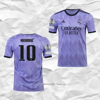 Camiseta Segunda Real Madrid Jugador Modric 2022 2023