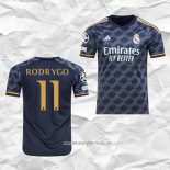 Camiseta Segunda Real Madrid Jugador Rodrygo 2023 2024