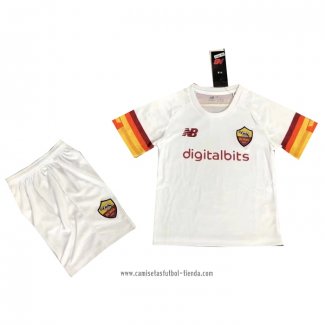 Camiseta Segunda Roma 2021 2022 Nino