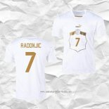 Camiseta Segunda Serbia Jugador Radonjic 2022