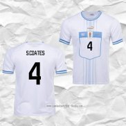 Camiseta Segunda Uruguay Jugador S.Coates 2022