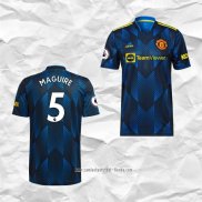 Camiseta Tercera Manchester United Jugador Maguire 2021 2022