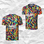 Camiseta de Entrenamiento Barcelona 2021 2022 Amarillo