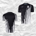 Camiseta de Entrenamiento Corinthians 2022 Negro y Blanco