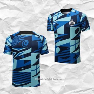 Camiseta de Entrenamiento Inter Milan 2022 2023 Azul