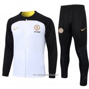 Chandal de Chaqueta del Chelsea 2023 2024 Blanco