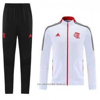 Chandal de Chaqueta del Flamengo 2021 2022 Blanco