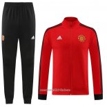 Chandal de Chaqueta del Manchester United 2023 2024 Rojo