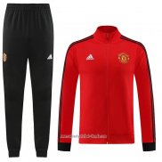 Chandal de Chaqueta del Manchester United 2023 2024 Rojo