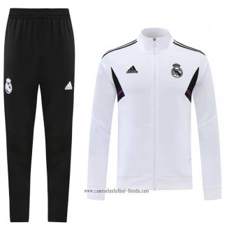 Chandal de Chaqueta del Real Madrid 2022 2023 Blanco