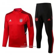 Chandal de Sudadera del Bayern Munich 2022 2023 Nino Rojo