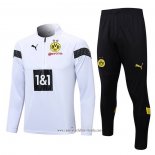 Chandal de Sudadera del Borussia Dortmund 2022 2023 Blanco