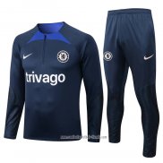 Chandal de Sudadera del Chelsea 2022 2023 Azul