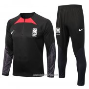 Chandal de Sudadera del Corea del Sur 2022 2023 Negro