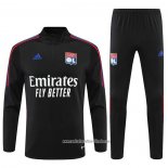 Chandal de Sudadera del Lyon 2022 2023 Negro