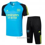 Chandal del Arsenal 2024 2025 Manga Corta Azul - Pantalon Corto