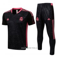 Chandal del Real Madrid 2021 2022 Manga Corta Negro