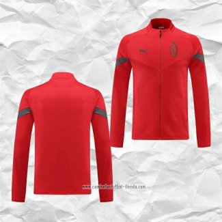 Chaqueta del AC Milan 2022 2023 Rojo