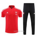 Conjunto Polo del Arsenal 2022 2023 Rojo