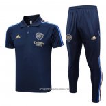 Conjunto Polo del Arsenal 2023 2024 Azul