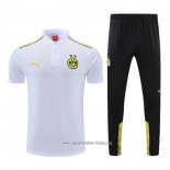 Conjunto Polo del Borussia Dortmund 2022 2023 Blanco