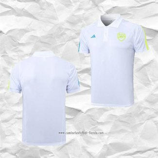 Camiseta Polo del Arsenal 2023 2024 Blanco