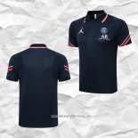 Camiseta Polo del Paris Saint-Germain 2021 2022 Azul