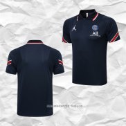 Camiseta Polo del Paris Saint-Germain 2021 2022 Azul