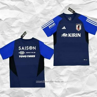 Camiseta Pre Partido del Japon 2023 Azul