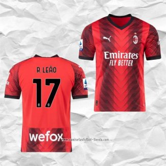 Camiseta Primera AC Milan Jugador R.Leao 2023 2024