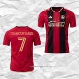 Camiseta Primera Atlanta United Jugador Glakoumakis 2023 2024