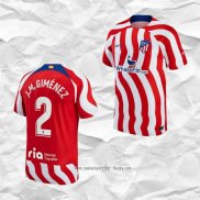 Camiseta Primera Atletico Madrid Jugador J.M.Gimenez 2022 2023