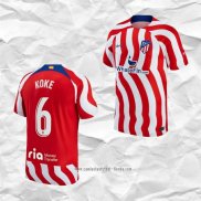 Camiseta Primera Atletico Madrid Jugador Koke 2022 2023