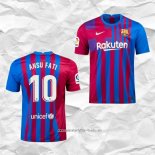Camiseta Primera Barcelona Jugador Ansu Fati 2021 2022