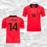 Camiseta Primera Corea del Sur Jugador Hong Chul 2022