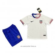 Camiseta Primera Estados Unidos 2024 Nino