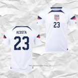 Camiseta Primera Estados Unidos Jugador Acosta 2022