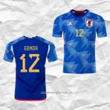 Camiseta Primera Japon Jugador Gonda 2022