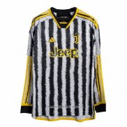Camiseta Primera Juventus 2023 2024 Manga Larga