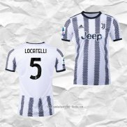 Camiseta Primera Juventus Jugador Locatelli 2022 2023