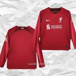 Camiseta Primera Liverpool 2022 2023 Manga Larga