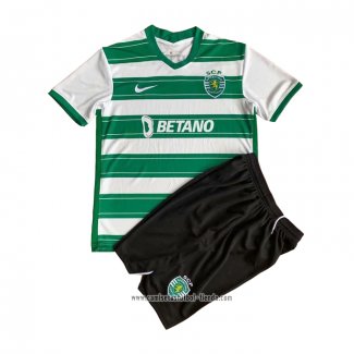 Camiseta Primera Sporting 2021 2022 Nino