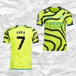Camiseta Segunda Arsenal Jugador Saka 2023 2024