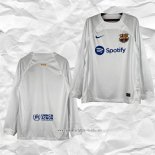 Camiseta Segunda Barcelona 2023 2024 Manga Larga