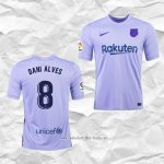 Camiseta Segunda Barcelona Jugador Dani Alves 2021 2022