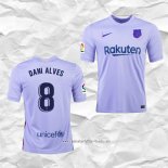 Camiseta Segunda Barcelona Jugador Dani Alves 2021 2022